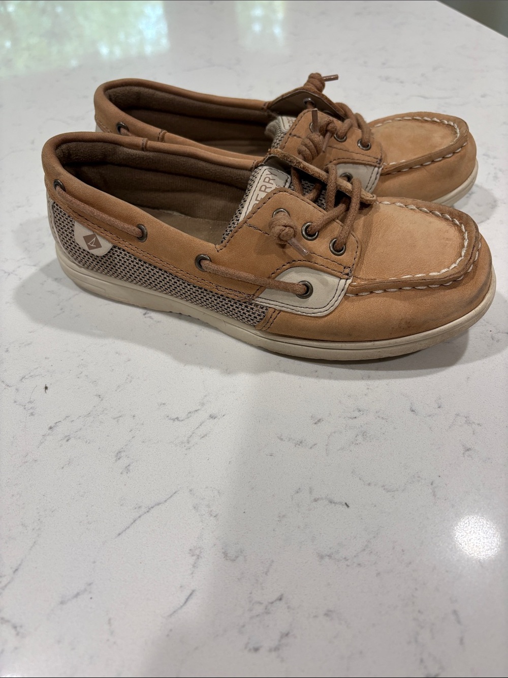 Sperry Kidโs Shorerider 3 Eye Boat Shoes